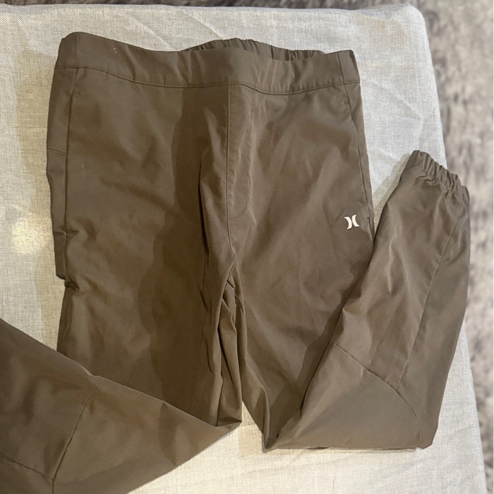 Hurley Brown Sweatpants Relaxed Fit Joggers